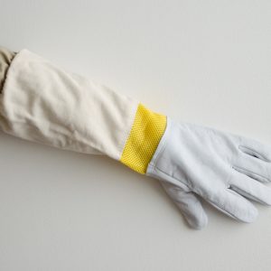 Včelárske rukavice kožené s vetraním