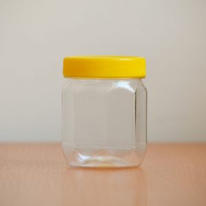 Plastový obal hranatý na 250g medu