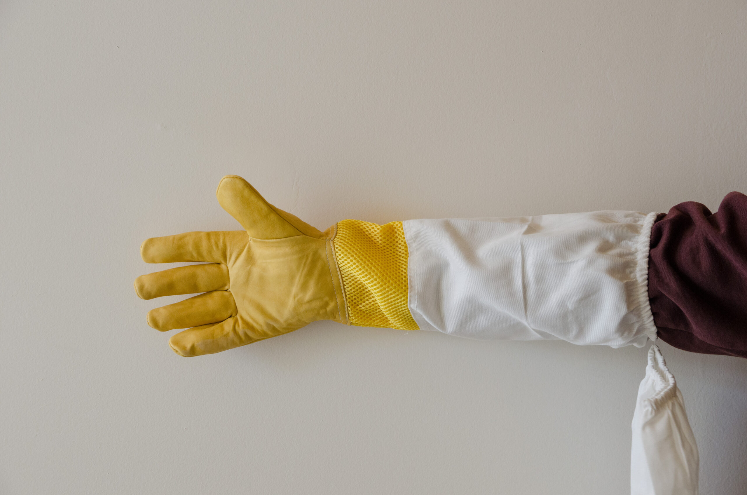 Včelárske rukavice kožené XL