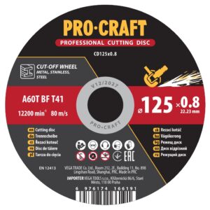 Rezný kotúč Procraft CD125x0,8 | CD125x0.8