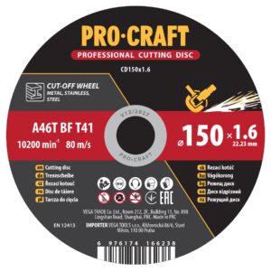 Rezací kotúč Procraft CD150x1,6 | CD150x1.6