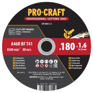 Rezný kotúč Procraft CD180x1,6 | CD180x1.6