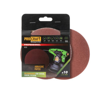 K125 Brúsny papier (10 ks v balení) – pre excentrické brúsky, 125 mm K125.180 | K125.180