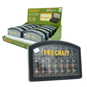 56-dielna sada bitov Procraft BS-56, S2 | BS-56